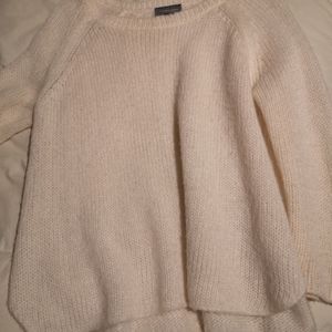 Wooden ships wool/mohair/acrylic oversized sweater, beautiful blush colour, xs